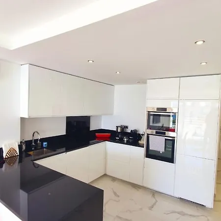 2P Luxe Neuf,Dernier Etage,Front De Mer Juan Les Pins,Wifi Appartement